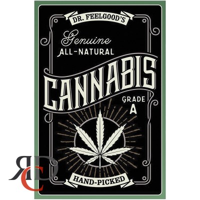 DR. FEELGOODS CANNABIS TAPESTRY - 51IN x 80IN